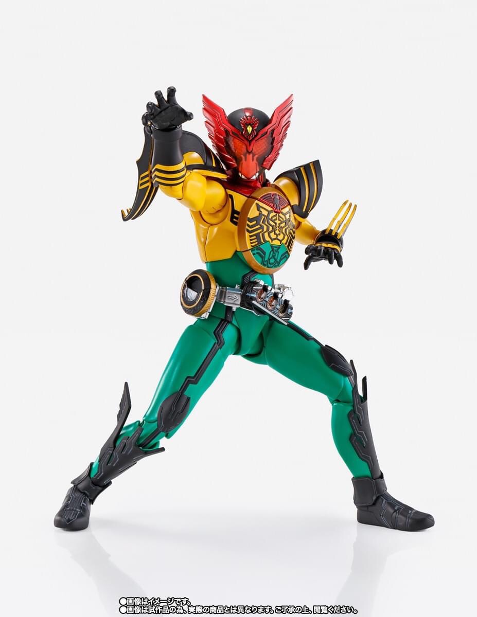 [TAMASHII NATION 2021] *Limited P-bandai* S.H.Figuarts (Shinkocchou Seihou) Kamen Rider OOO Super Tatoba Combo (Lot JP มีกล่องน้ำตาล)