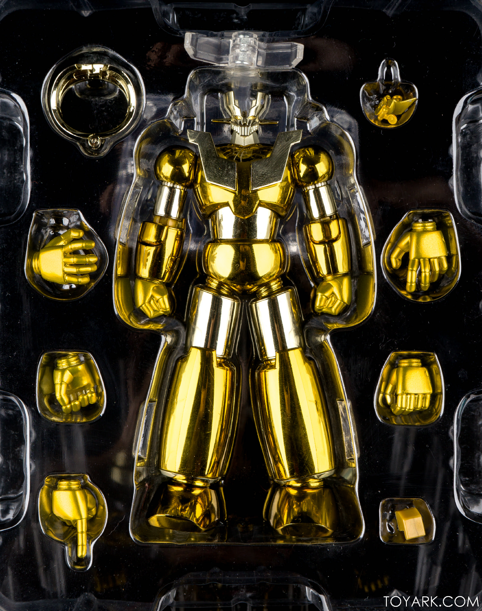 Super Robot Chogokin Shin Mazinger Z Gold Ver. Tamashii Nations 10th Anniversary World Tour Exclusive by Bandai