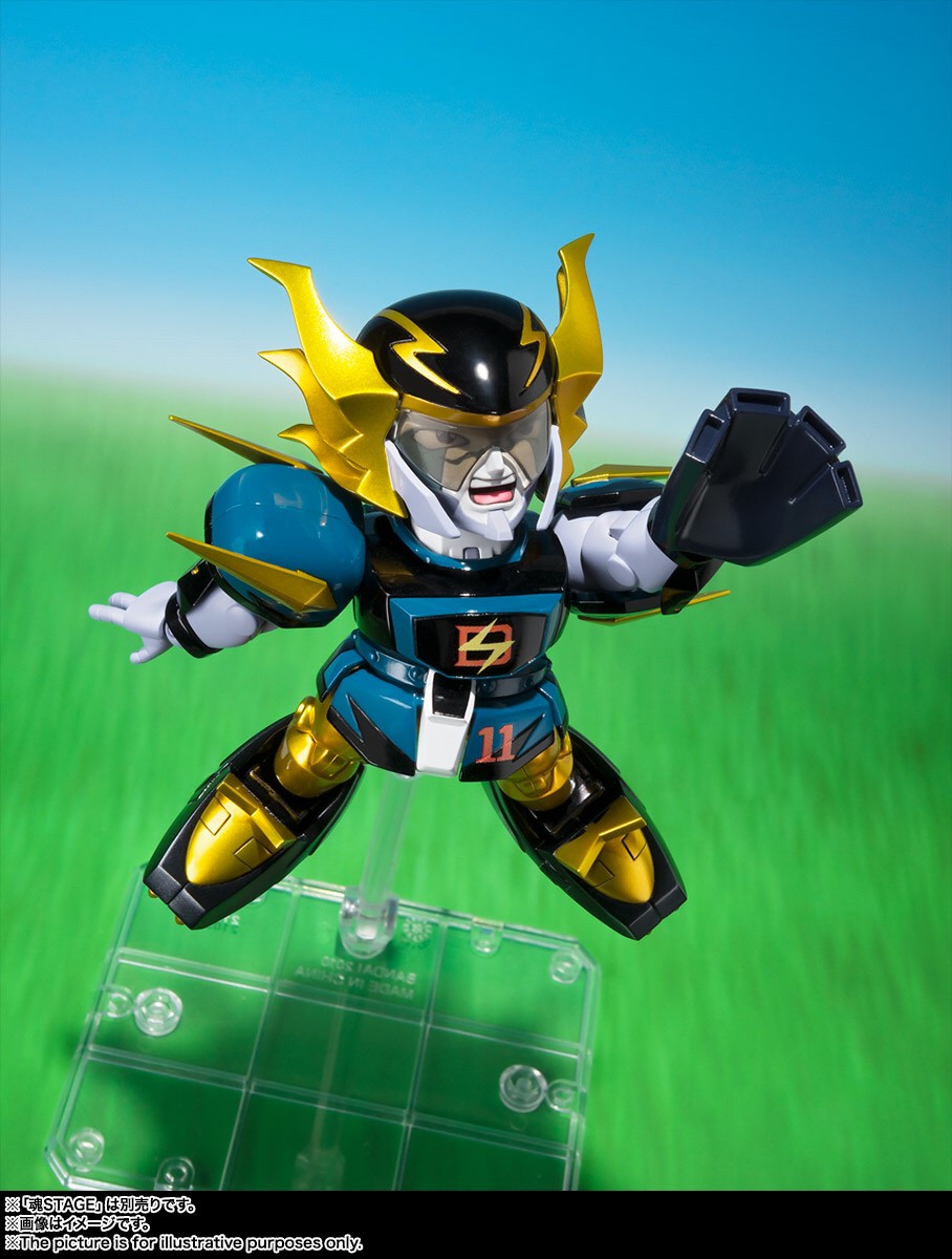 Pre-order : CHOGOKIN IRON LEAGUER MACH WINDY & GOLD FOOT