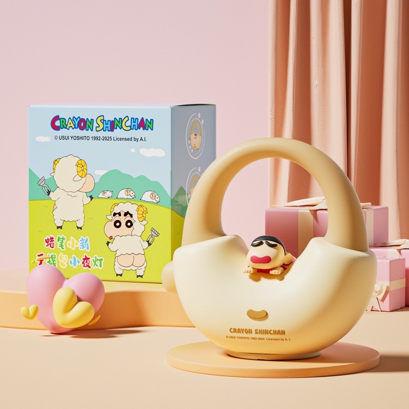 โคมไฟชินจัง ลิขสิทธิ์แท้ - Crayon Shinchan Handheld Lantern Good Night Series LED Lamp