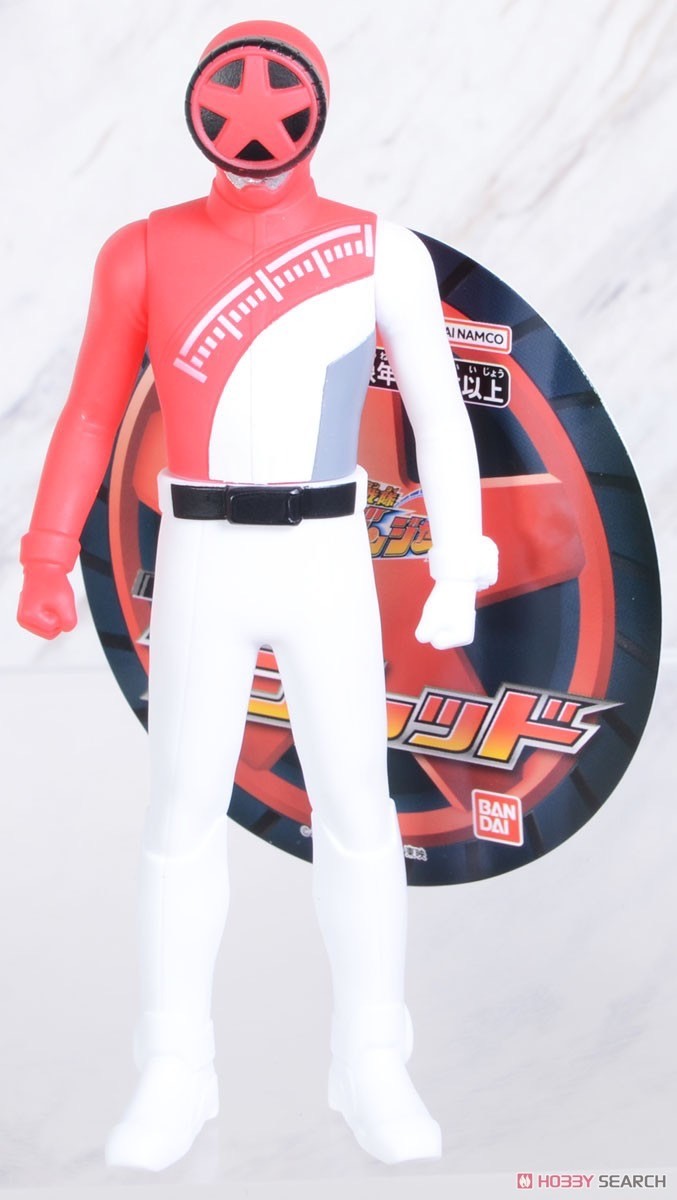 Bakuage Sentai Boonboomger - Sentai Hero Series Boon Red Soft Vinyl