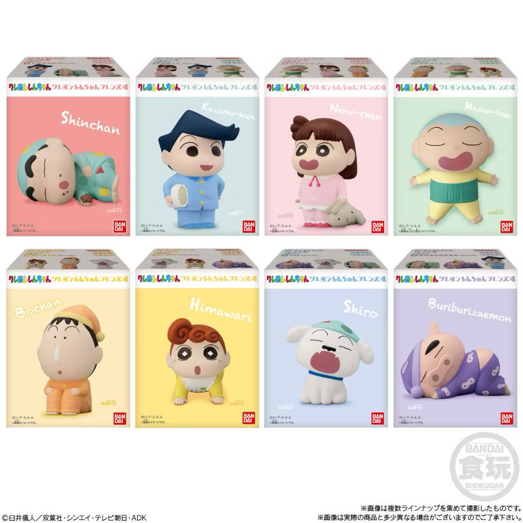 Crayon Shinchan and Friends Vol.4 by Bandai