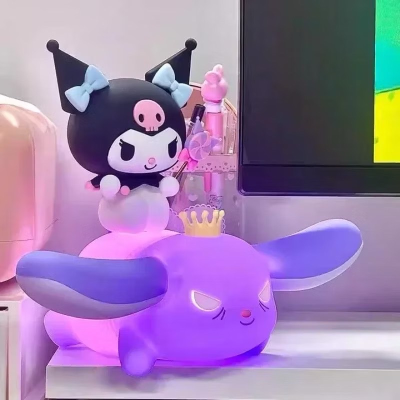 Sanrio - Kuromi & Baku Night Light Series LED Lamp by Emie