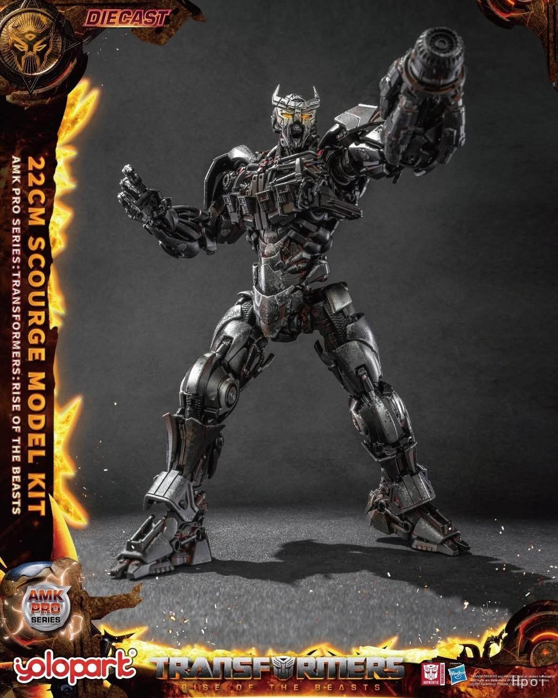 Pre-order : AMK PRO Series Transformers: Rise of the Beasts Scourge Model Kit by YOLOPARK