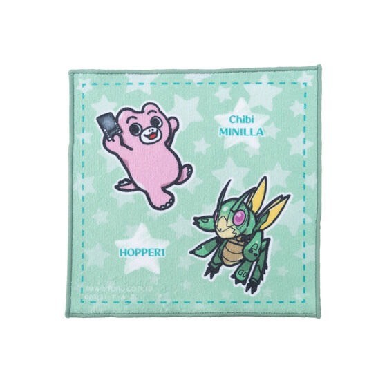PRE-ORDER : Kamen Rider Gotchard x Chibi Godzilla's Counterattack Hand Towel (5 types)