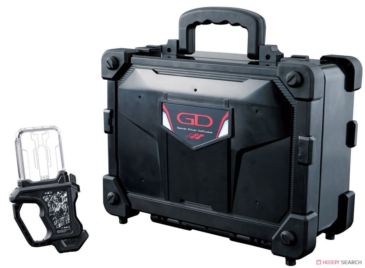 Masked Rider Ex-Aid - DX Rider Gashat Case & Proto Gekitotsu Robots Gashat by Bandai