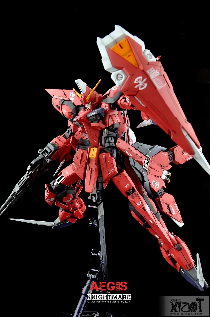MG 1/100 GAT-X303 Aegis Gundam by Bandai