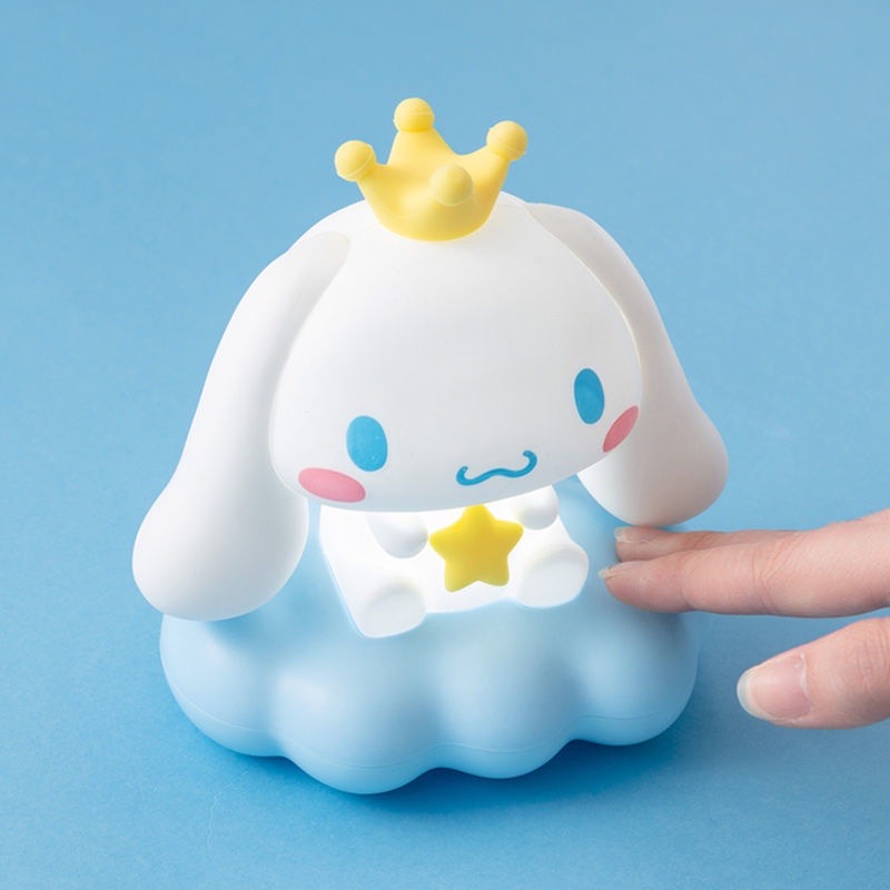 โคมไฟ Sanrio LED Night Light Kuromi / Cinnamoroll / Pochacco Lamp Cloud Pinch Series Luminous Ornament by Miniso