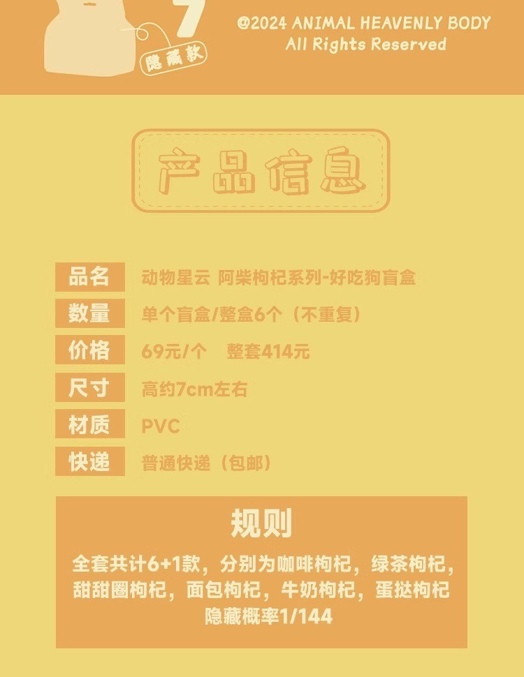 โมเดลได้ 1 ตัว | Shiba Inu Delicious Dog Series by Animal Heavenly Body