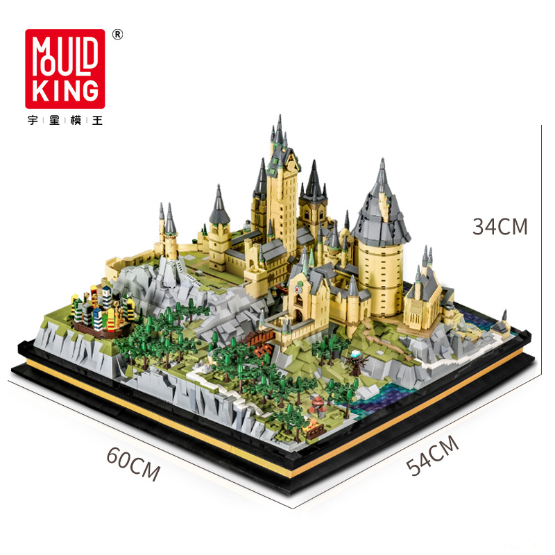 Mould King 22004 Harry Potter Hogwarts School of Witchcraft and Wizardry 6862pcs
