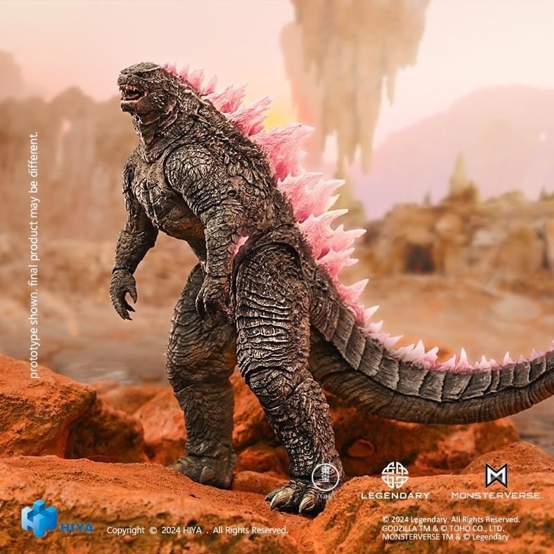 Pre-order : EXQUISITE BASIC Series Godzilla x Kong: The New Empire Godzilla Evolved Ver. Action figure by Hiya Toys