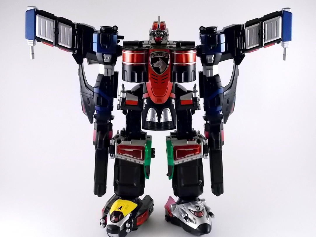 Tokusou Sentai Dekaranger - DX Dekawing Robo (Patwing 1-5) by Bandai (มือสองสภาพ 99%)