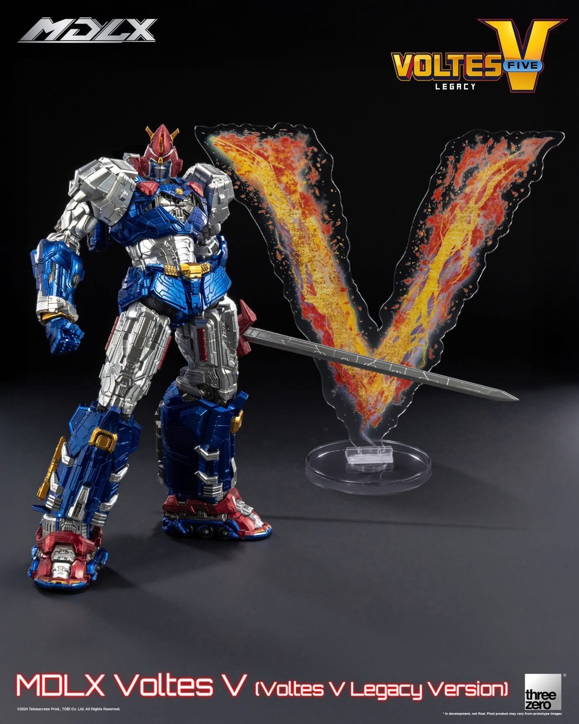 Pre-order : Voltes V: Legacy MDLX Voltes V (Voltes V Legacy Version) by Threezero