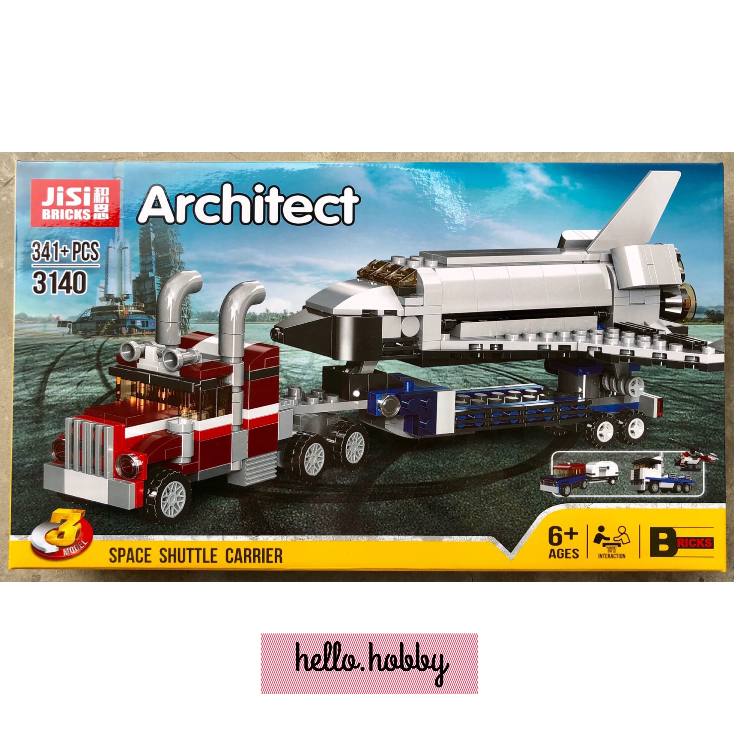 Jisi 3140 Shuttle Transporter 341pcs