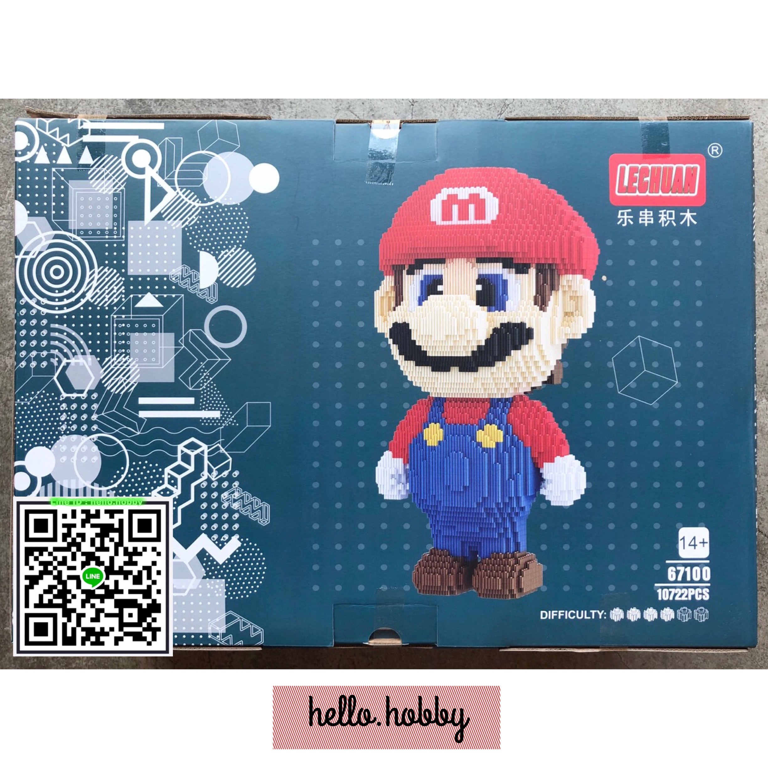 Lechuan 67100 Super Mario 10722pcs (แบบเฟือง)