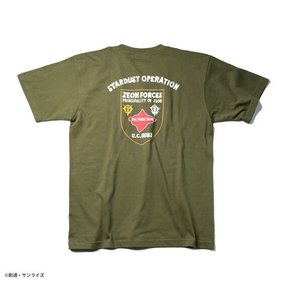 PRE-ORDER : STRICT-G.ARMS "Mobile Suit Gundam 0083 STARDUST MEMORY" Short Sleeve T-shirt