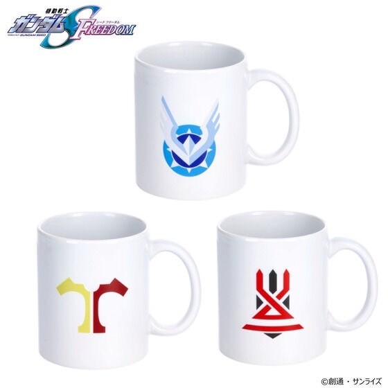 PRE-ORDER : Mobile Suit Gundam SEED FREEDOM Mark Design Mug
