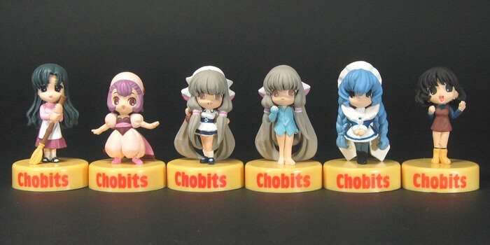 Chobits Bottle Mascot Figure (Set of 6) by Amada