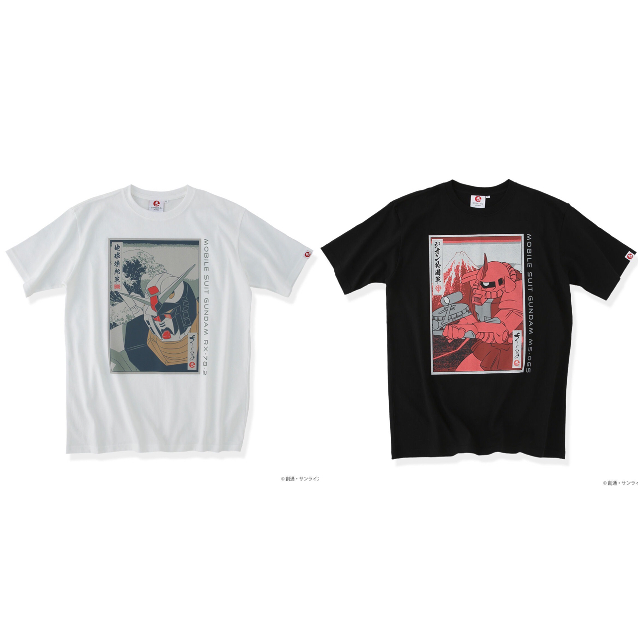 PRE-ORDER : STRICT-G JAPAN "Mobile Suit Gundam" T-shirt Ukiyo-e