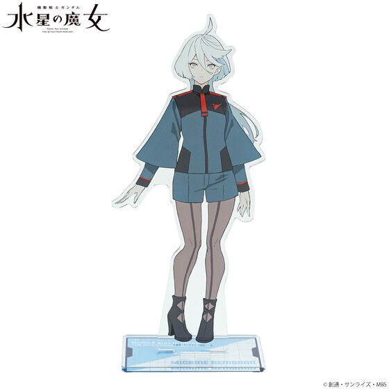 PRE-ORDER : Mobile Suit Gundam The Witch from Mercury Mogumo Illustration Big Acrylic Stand