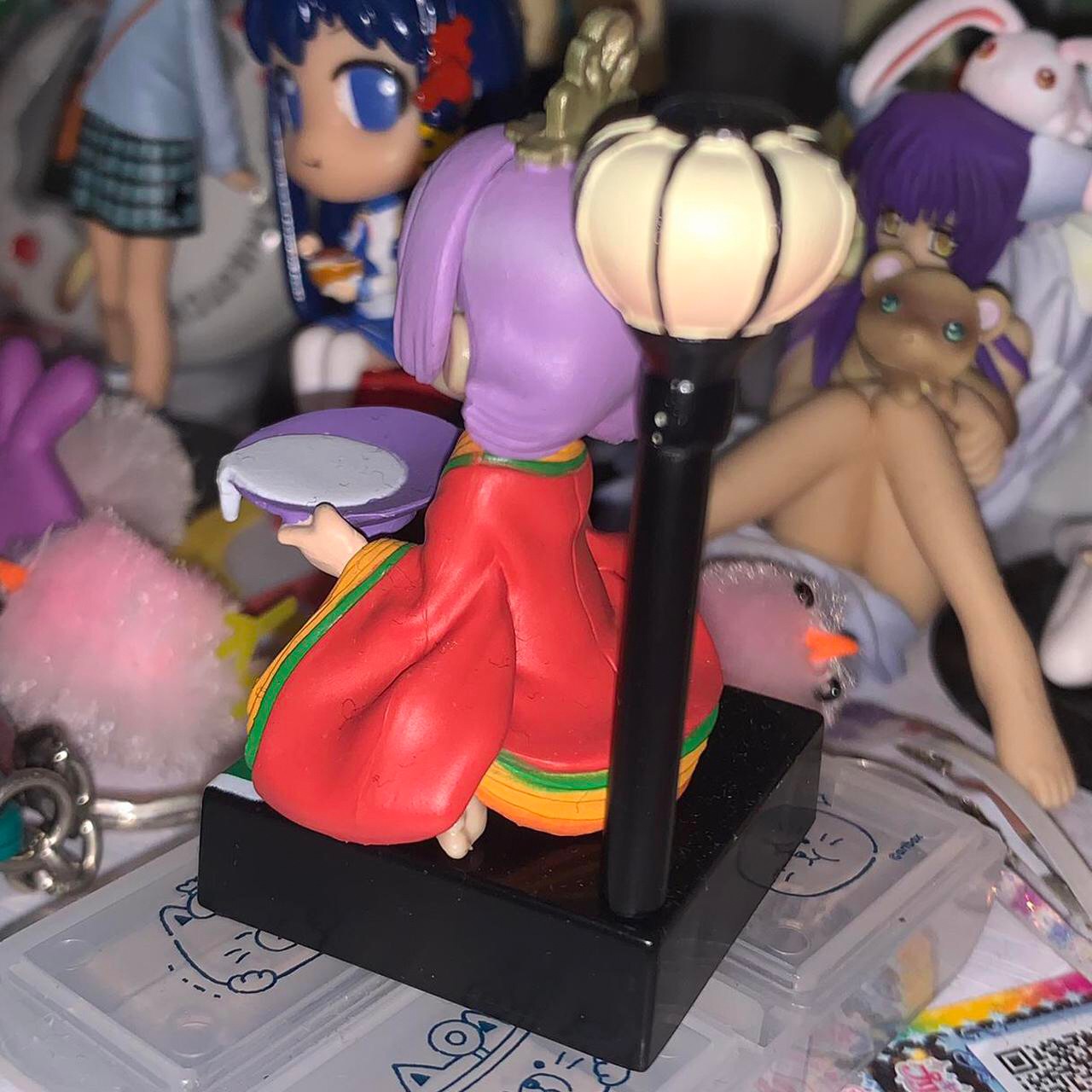 Gashapon - Wanda-chan's Lunch Hina-arare Hina Doll Style Figure Collection Wonder Festival 2003 Winter Official Rice Crackers Limited by Kaiyodo (Set of 6)