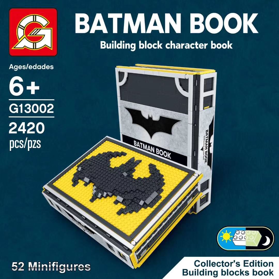 J 13002 Batman Book 2420pcs