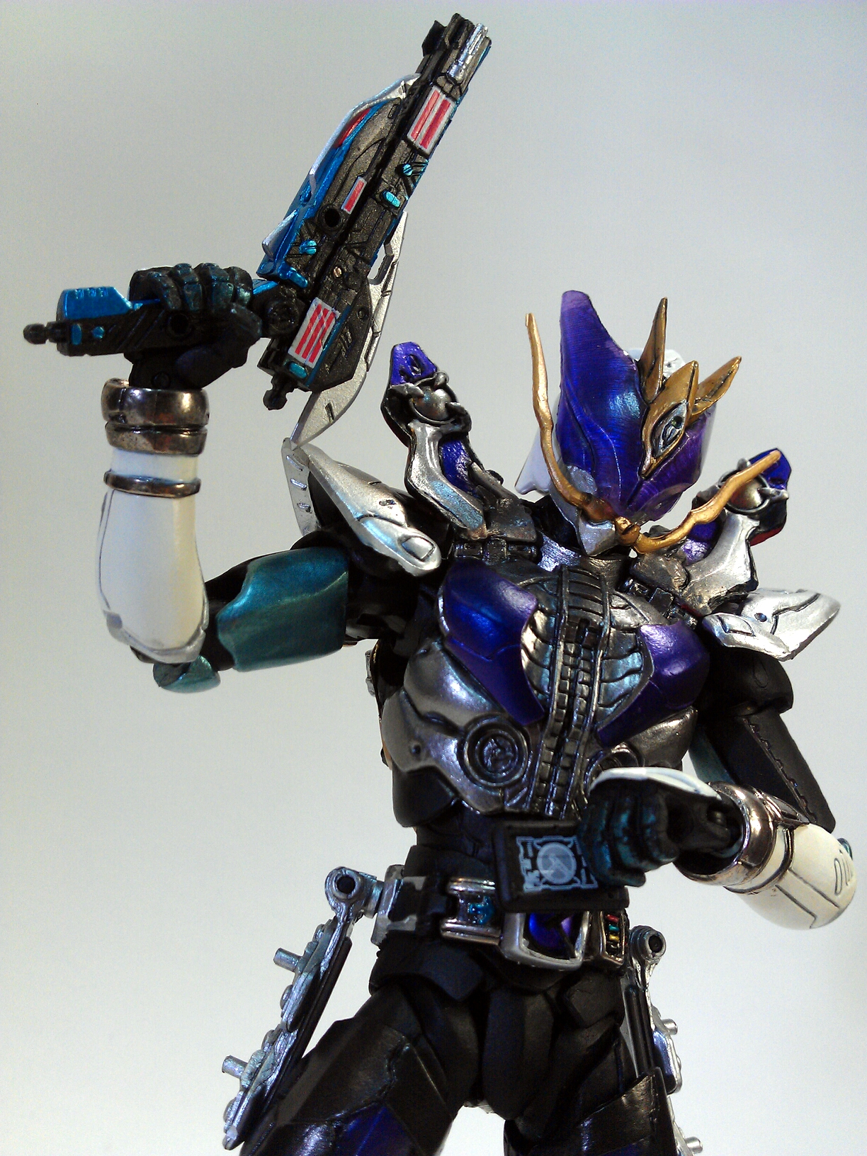 S.I.C Vol.44 Masked Rider Den-O Gun Form & Ryutaros Imagin by Bandai