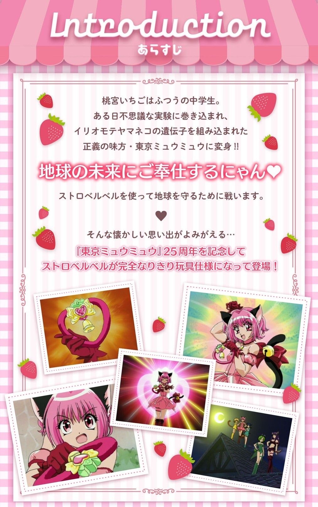 PRE-ORDER : Special Memorize Tokyo Mew Mew Strobel Bell