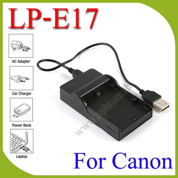 USB LP-E17 Battery Charger แท่นชาร์จสำหรับแบตเตอรี่Canon LP-E17 กล้องรุ่นEOS M3 750D