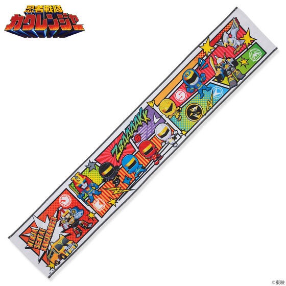 PRE-ORDER : Ninja Sentai Kakuranger Deformed Muffler Towel
