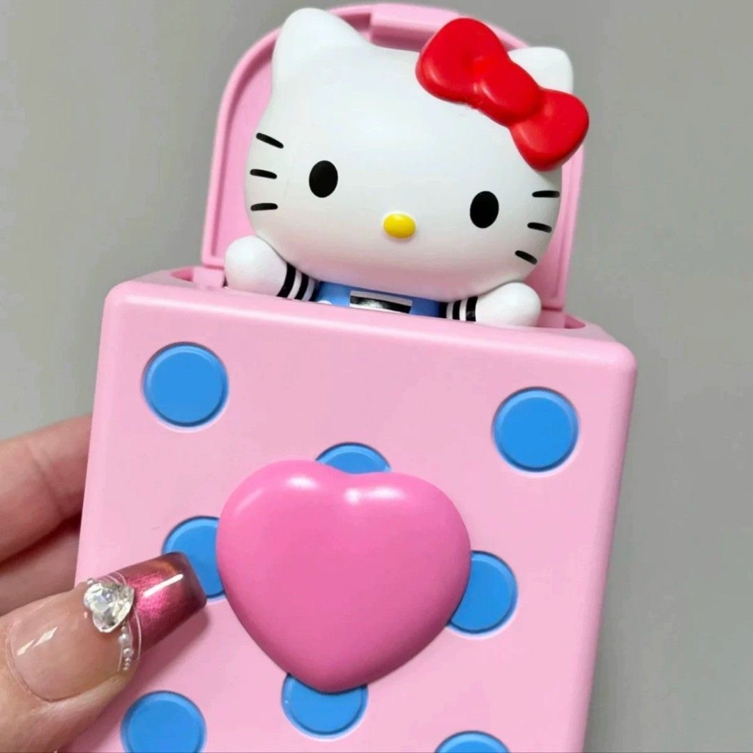 โมเดลคิตตี้ไขลาน Sanrio - Hello Kitty Budding Signal Series by Moetch