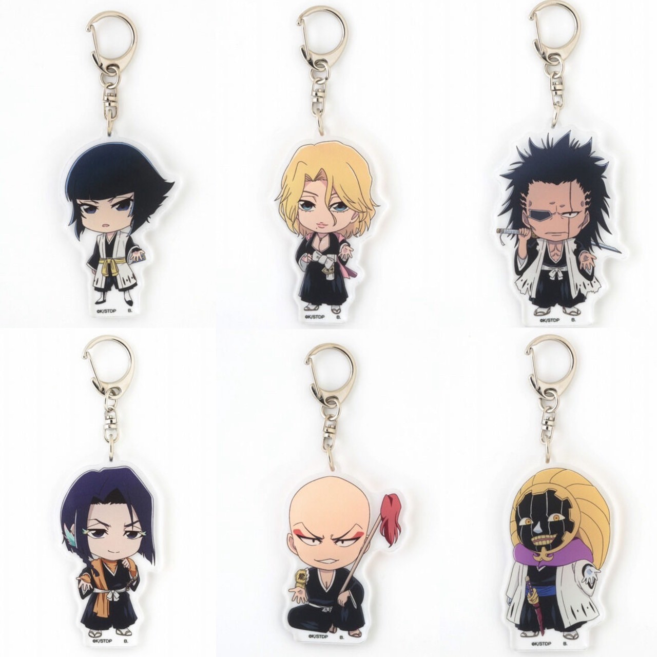 PRE-ORDER : [Hapikuro!] BLEACH Tsunagi Shutto! 2nd Edition Acrylic Charm (12 random types)