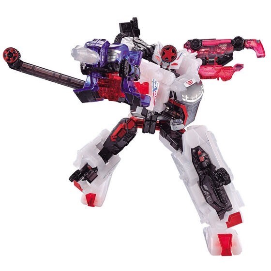 PRE-ORDER : Mini Pla Bakuage Gattai Series SP Boonboomger Robo & Boonboomger Set Bakuage Clear ver.
