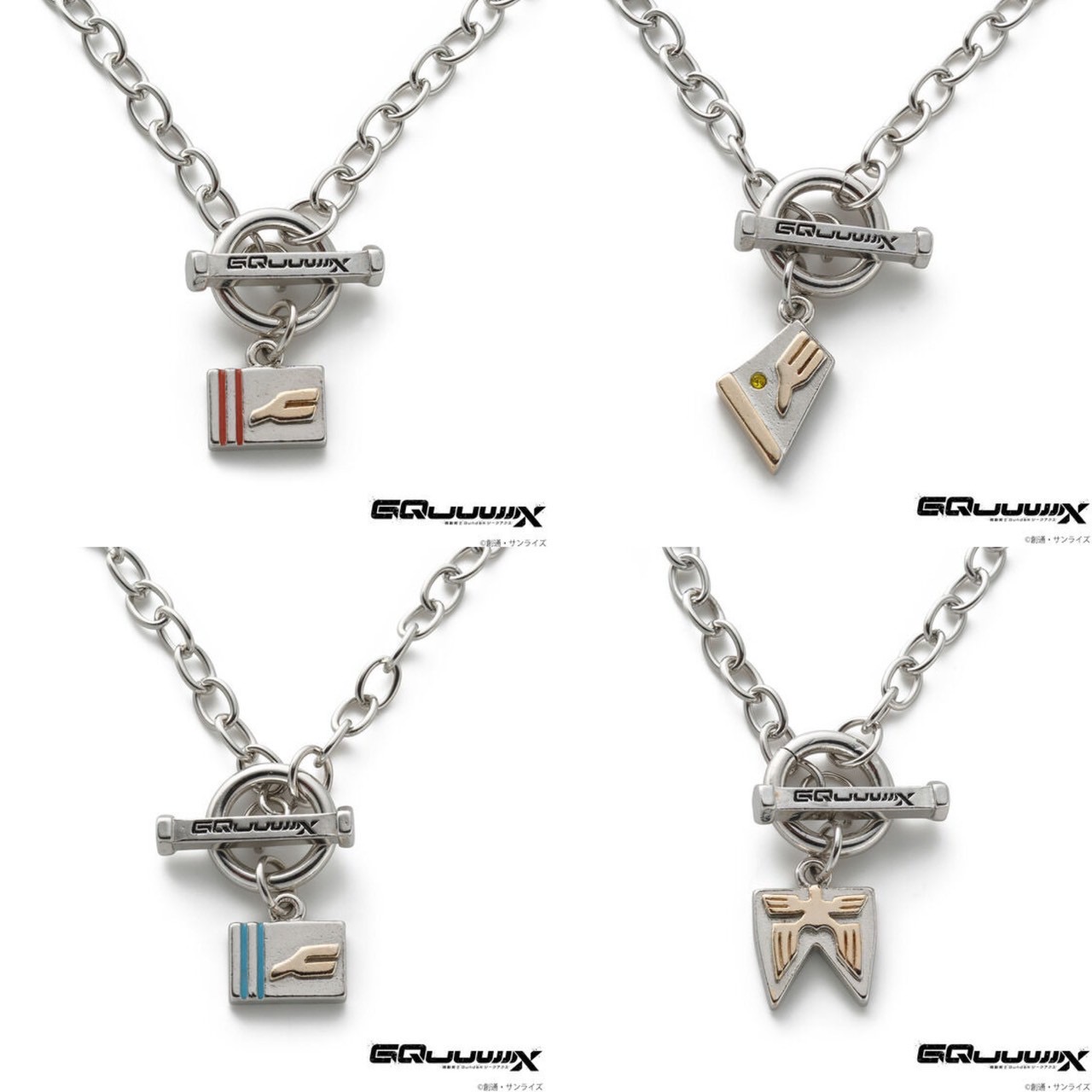 PRE-ORDER : Mobile Suit Gundam GQuuuuuuX Zeon Army Image Necklace (4 types)