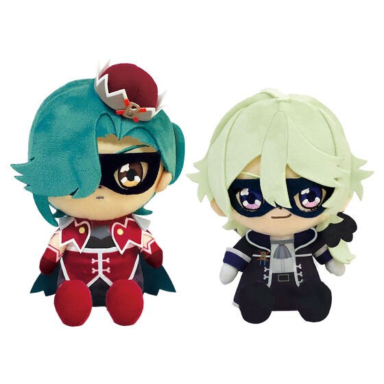 PRE-ORDER : Delicious Party Pretty Cure Kaito Secretoru & Kaito Narcistoru Plush Toy Set