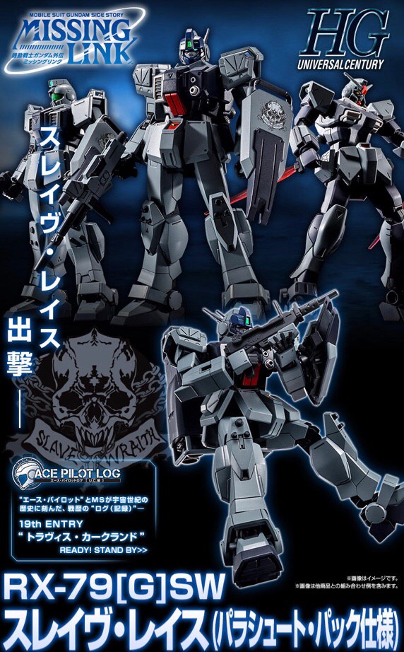 PRE-ORDER : HGUC 1/144 Slave Wraith (Parachute Pack Unit) Plastic Model