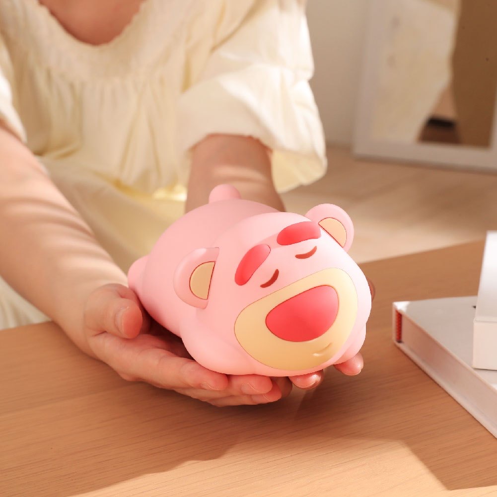 โคมไฟ ที่วางมือถือ ลิขสิทธิ์แท้ Toy Story - Look Out! Lotso Night Light LED Lamp and Mobile Holder