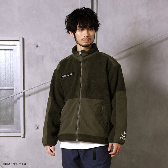 PRE-ORDER : STRICT-G JABURO "Mobile Suit Gundam" Boa Fleece Jacket