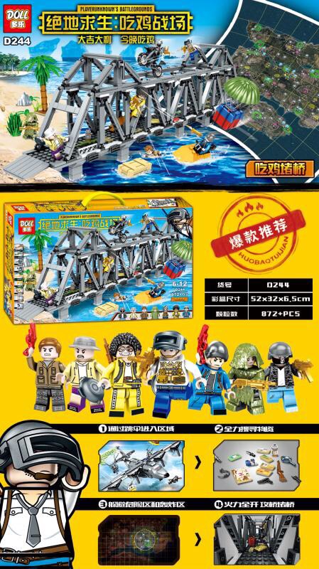 Doll D 244 PUBG 872pcs