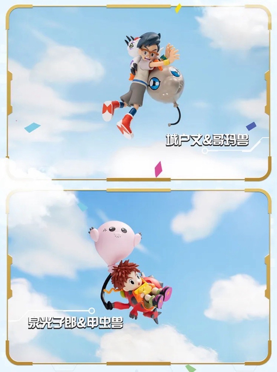 ร้าน🇹🇭 พร้อมส่ง✨ โมเดลได้ 1 ตัว - Digimon Adventure - 25th Anniversary Series by BN FIGURE Q