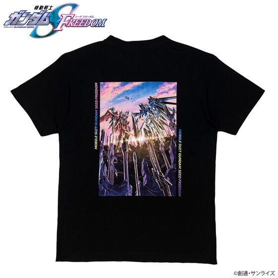 PRE-ORDER : Mobile Suit Gundam SEED FREEDOM Mecha Visual Full Color T-shirt