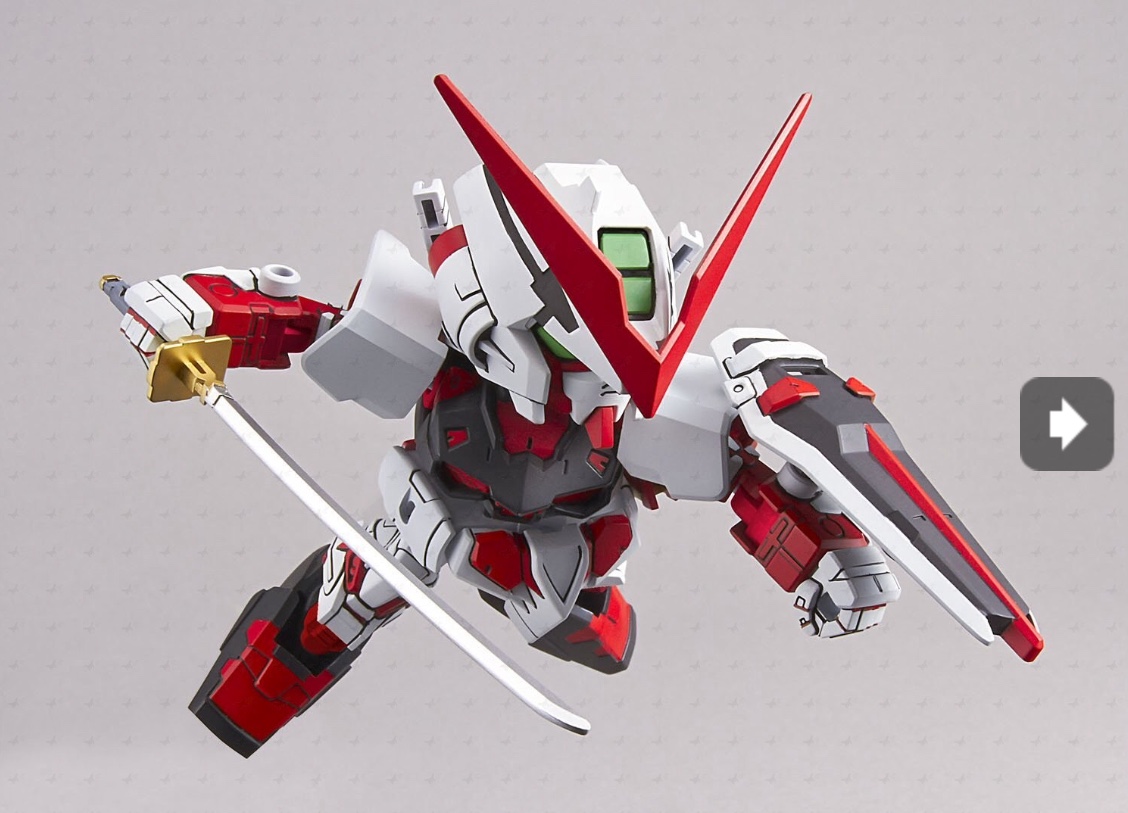 SD GUNDAM EX-STANDARD 007 Gundam Astray Red Frame by Bandai