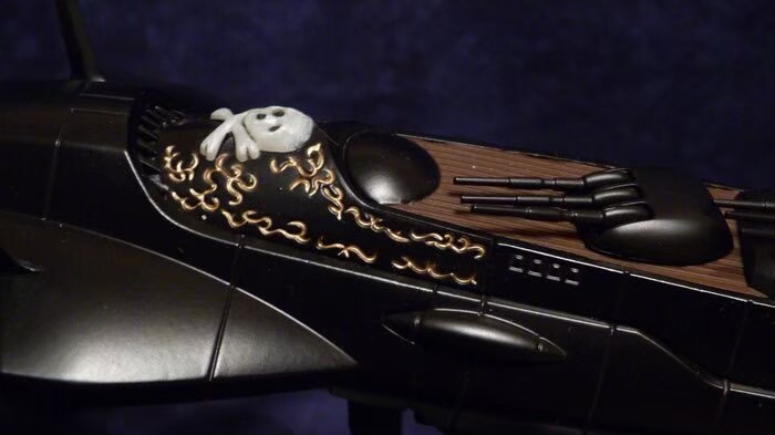 SGM-20 Space Pirate Captain Harlock Arcadia Black ver. by Aoshima (Miracle House) (ของใหม่เปิดเช็ค)