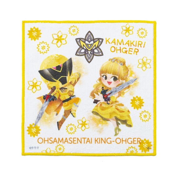 PRE-ORDER : Ohsama Sentai King-Ohger Deformed Mini Towel (6 types in total)