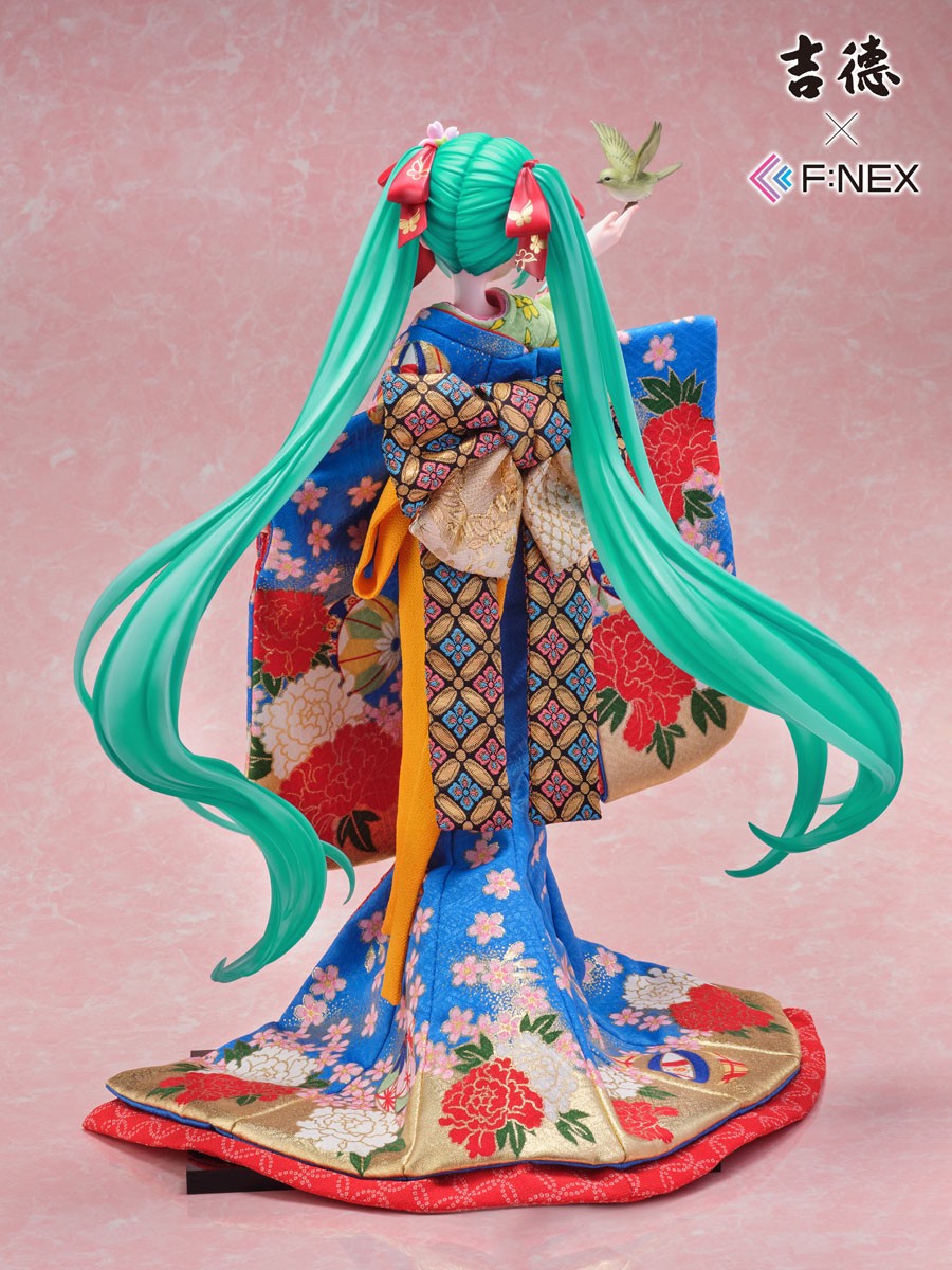 Pre-order : Yoshitoku x F:NEX Hatsune Miku -Japanese Doll- 1/4 Scale Figure by Design Coco x FuRyu