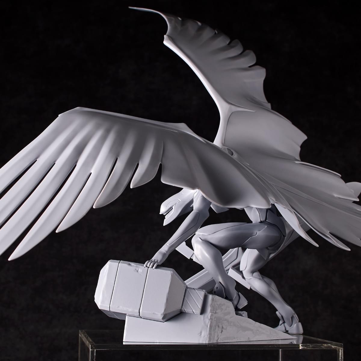 Pre-order : Artpla Sculpture Works Mass Production Evangelion Raid Plastic Model Kit by Kaiyodo