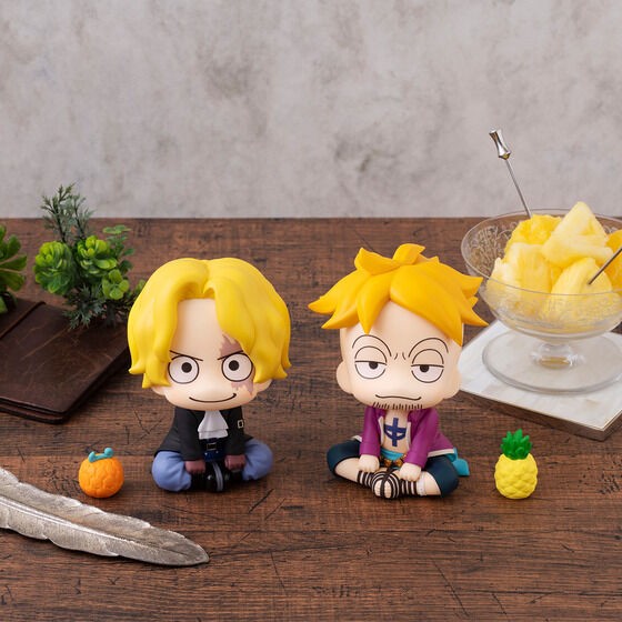 PRE-ORDER : Rukappu ONE PIECE Sabo & Marco Limited Edition [Mera Mera Fruit and Pineapple Set]