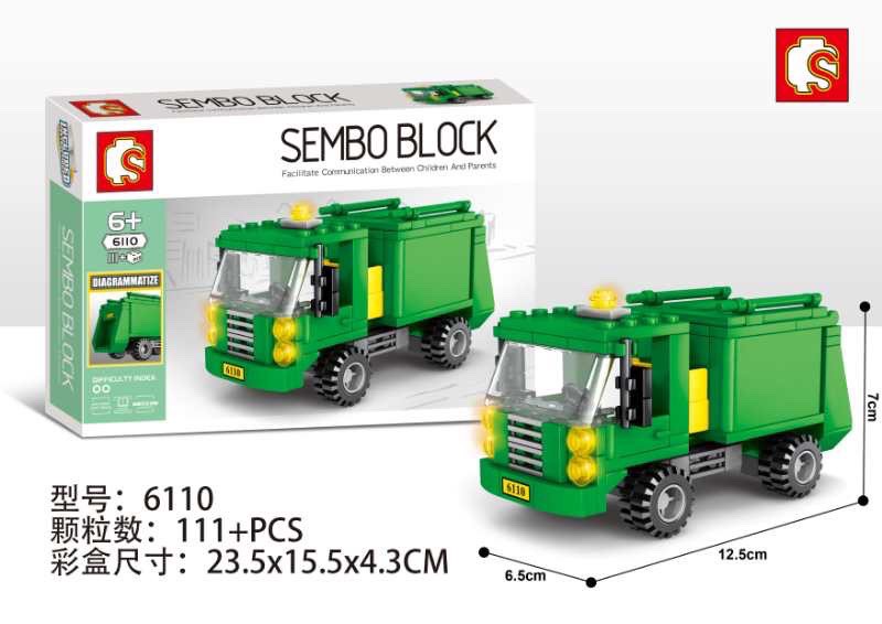 Sembo block 6108-6115 Amazing Thailand Vol.2