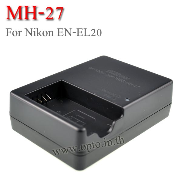 MH-27 Battery Charger แท่นชาร์จสำหรับแบตเตอรี่กล้องNikon EN-EL20 กล้องรุ่น Nikon1 J1