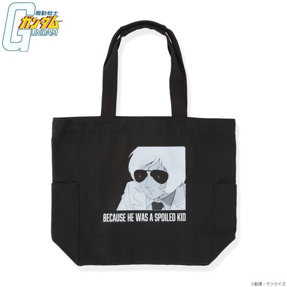 PRE-ORDER : Mobile Suit Gundam Char's Sunglasses Design Item Tote Bag